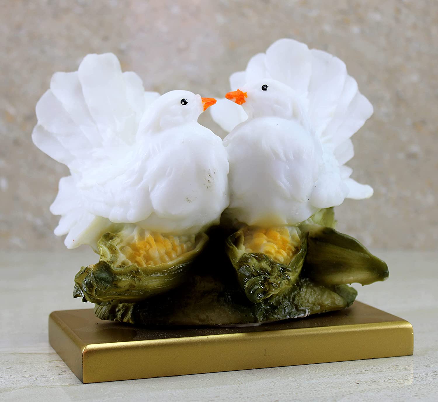 Esplanade Resin Two Love Birds Showpiece Inches Height Love Birds