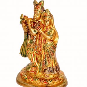 Brass Radha Krishna