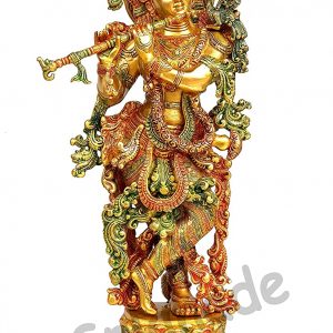 Brass Krishna