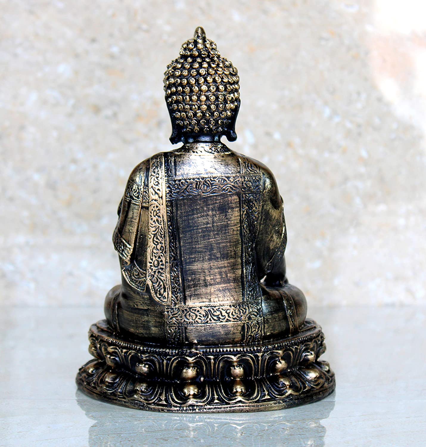 small resin buddha