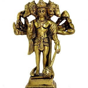 Brass Panchmukhi Hanuman Ji