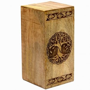 Wooden Urn, Cremation Urns, Burial Keepsakes