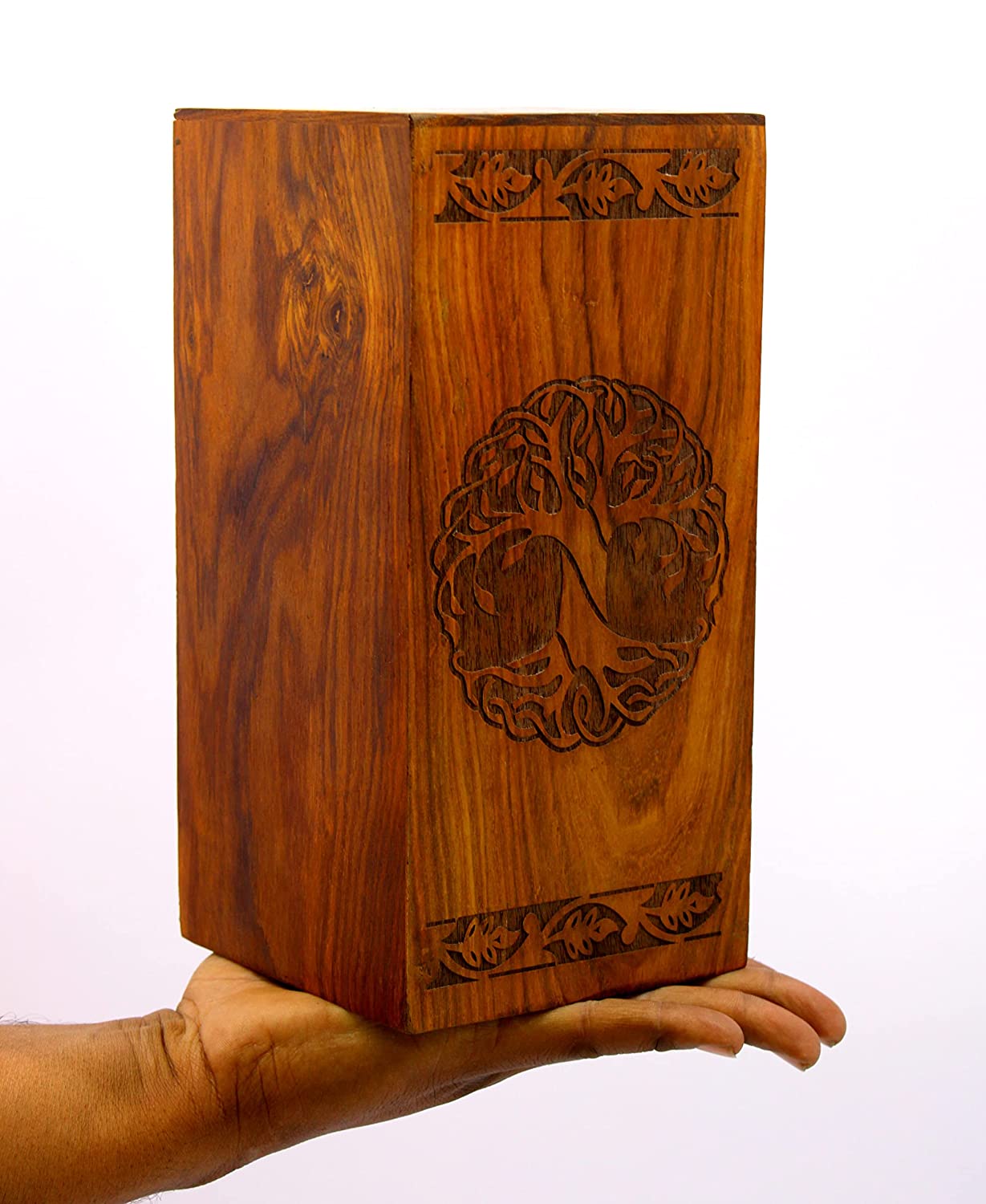 Esplanade Wooden Cremation Urn For Ashes 