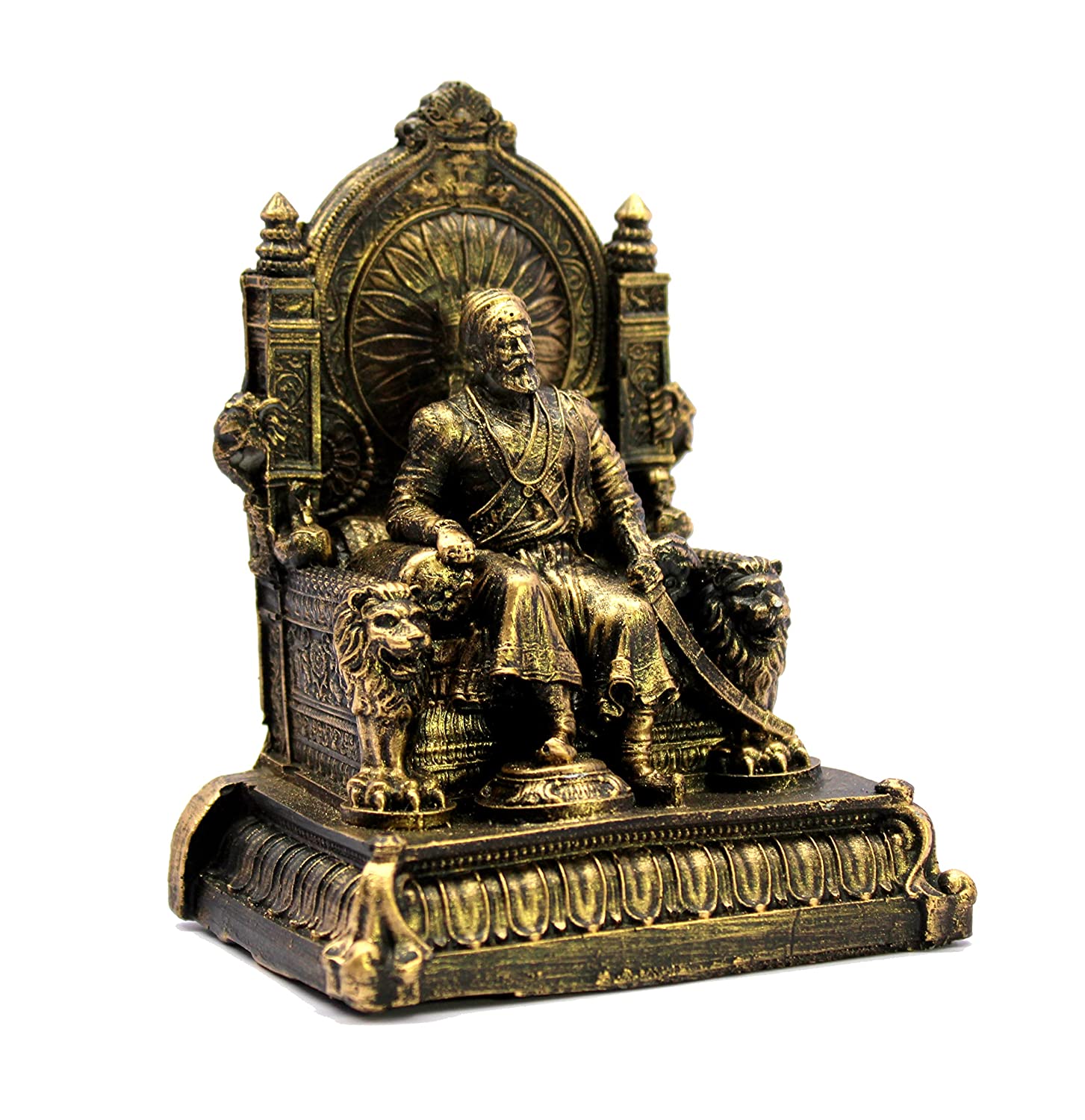 Esplanade Resin Chhatrapati Shivaji Maharaj Statue Idol Sculpture Showpiece Figurine Murti 1699